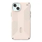 Front. Speck - Presidio2 Grip ClickLock Case with MagSafe for Apple iPhone 15 Plus/14 Plus - Bleached Bone.