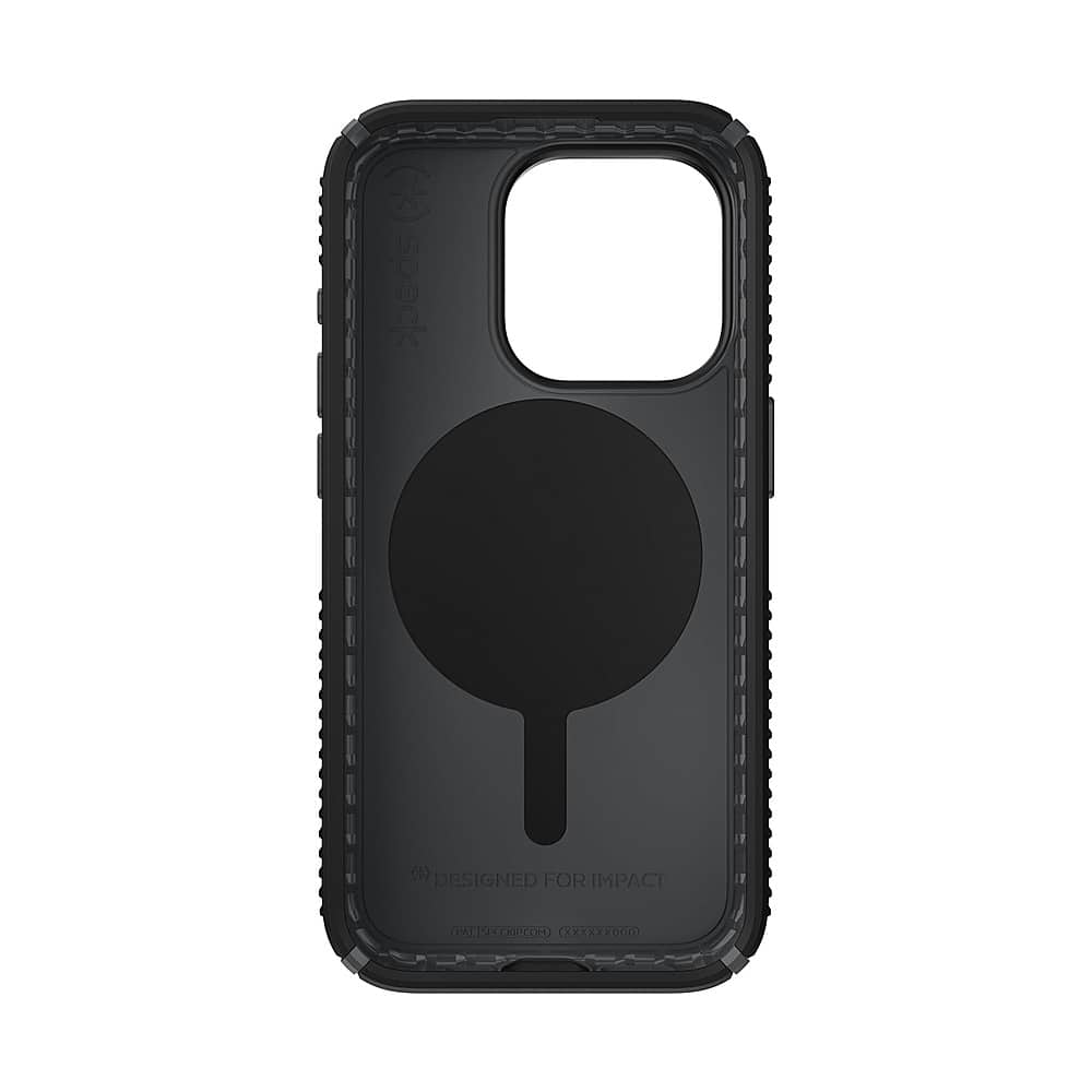 Alt View 11. Speck - Presidio2 Grip ClickLock Case with MagSafe for Apple iPhone 15 Pro - Black.