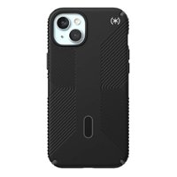 Speck - Presidio2 Grip ClickLock Case with MagSafe for Apple iPhone 15 Plus/14 Plus - Black - Front_Zoom