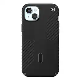 Speck - Presidio2 Grip ClickLock Case with MagSafe for Apple iPhone 15 Plus/14 Plus - Black