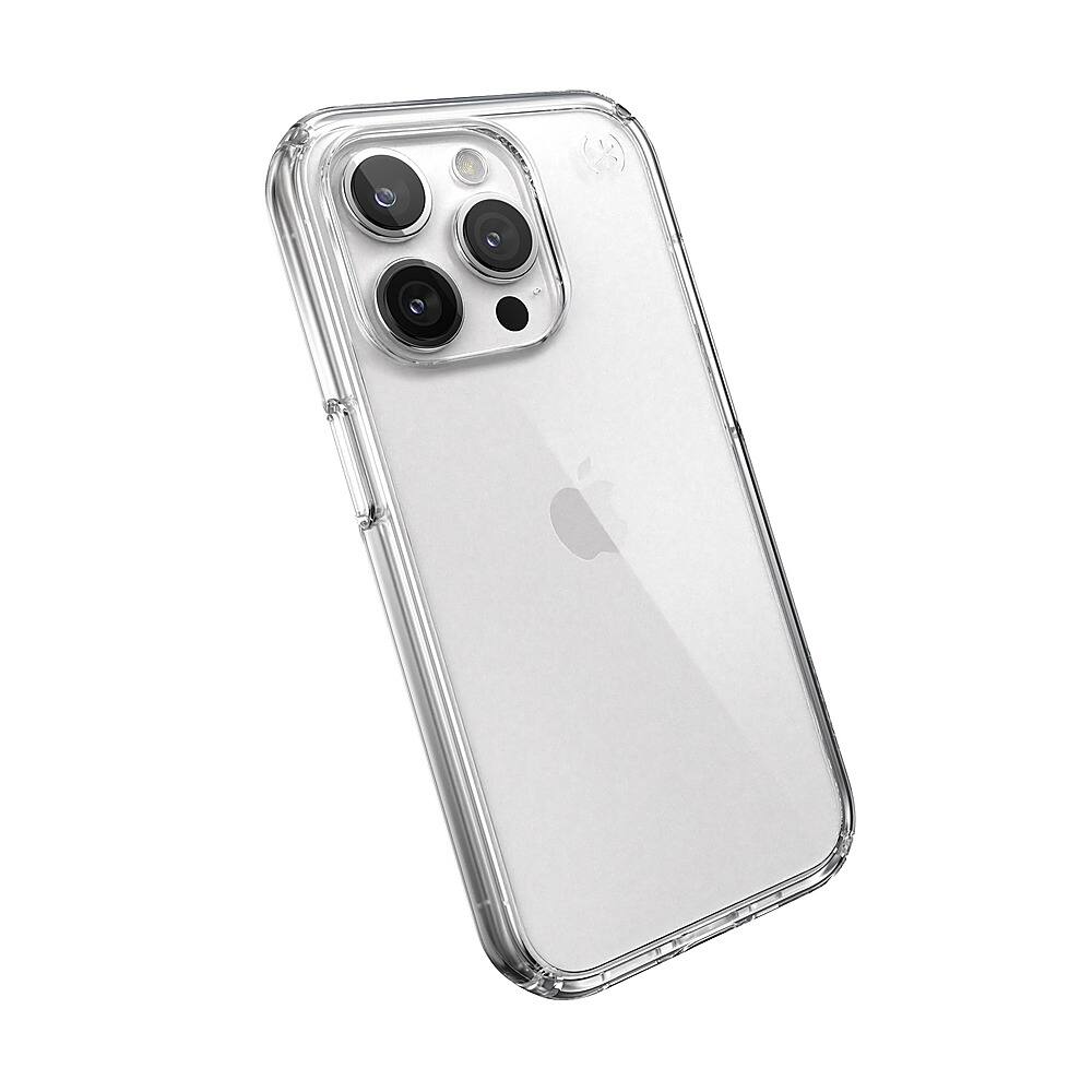 Alt View 2. Speck - Presidio Perfect-Clear Case for Apple iPhone 15 Pro - Clear.