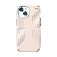 Speck - Presidio2 Grip Case for Apple iPhone 15/14/13 - Bleached Bone - Front_Zoom