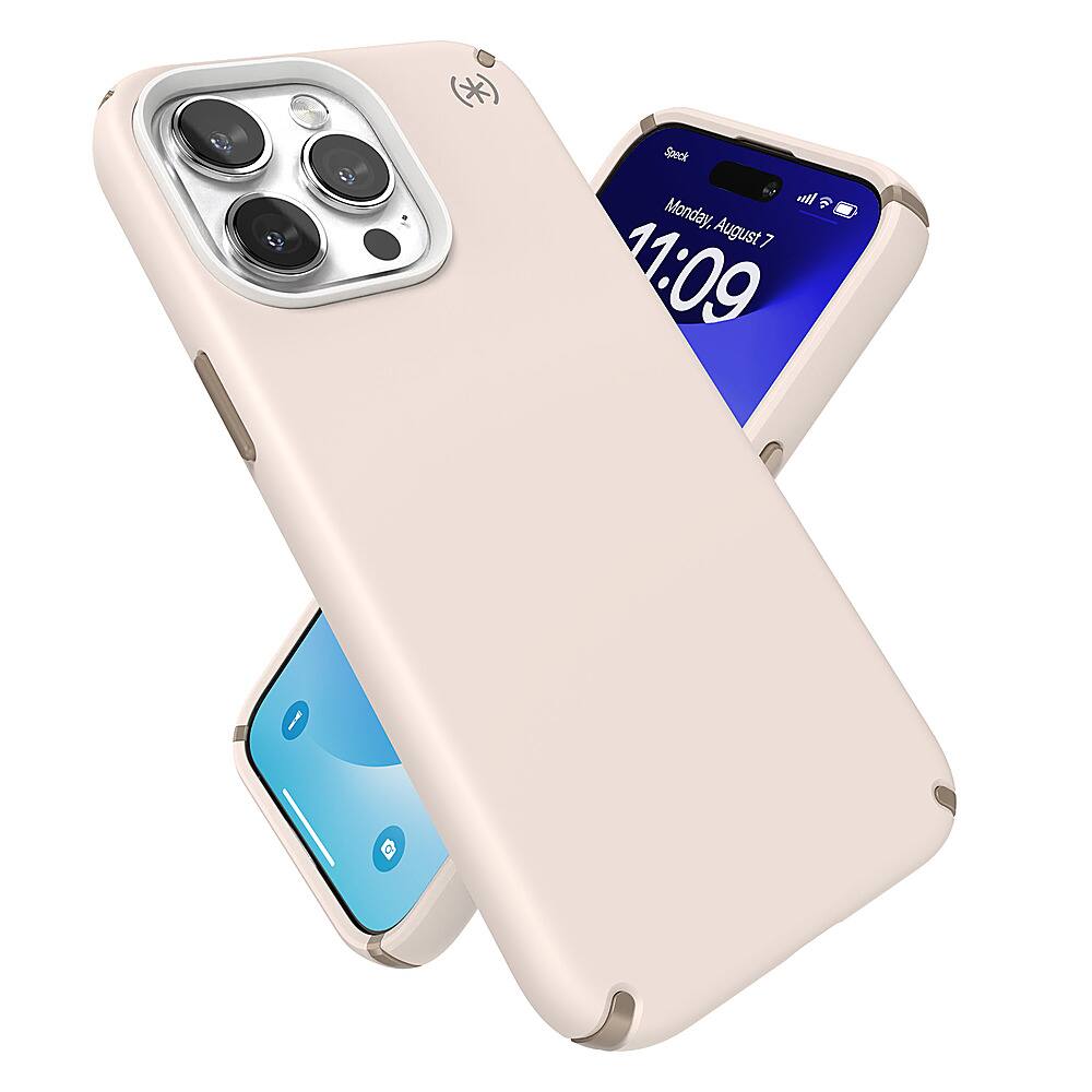 Alt View 3. Speck - Presidio2 Pro Case for Apple iPhone 15 Pro Max - Bleached Bone.