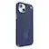 Angle. Speck - Presidio2 Grip ClickLock Case with MagSafe for Apple iPhone 15 Plus/14 Plus - Coastal Blue.