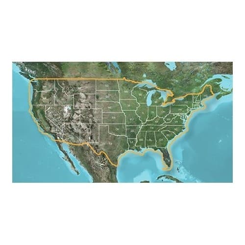 Front Standard. Garmin - Digital Map.