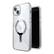 Alt View 1. Speck - Presidio Perfect-Clear Grip ClickLock Case with MagSafe for Apple iPhone 15 Plus/14 Plus - Clear/Chrome.