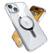 Alt View 3. Speck - Presidio Perfect-Clear Grip ClickLock Case with MagSafe for Apple iPhone 15 Plus/14 Plus - Clear/Chrome.