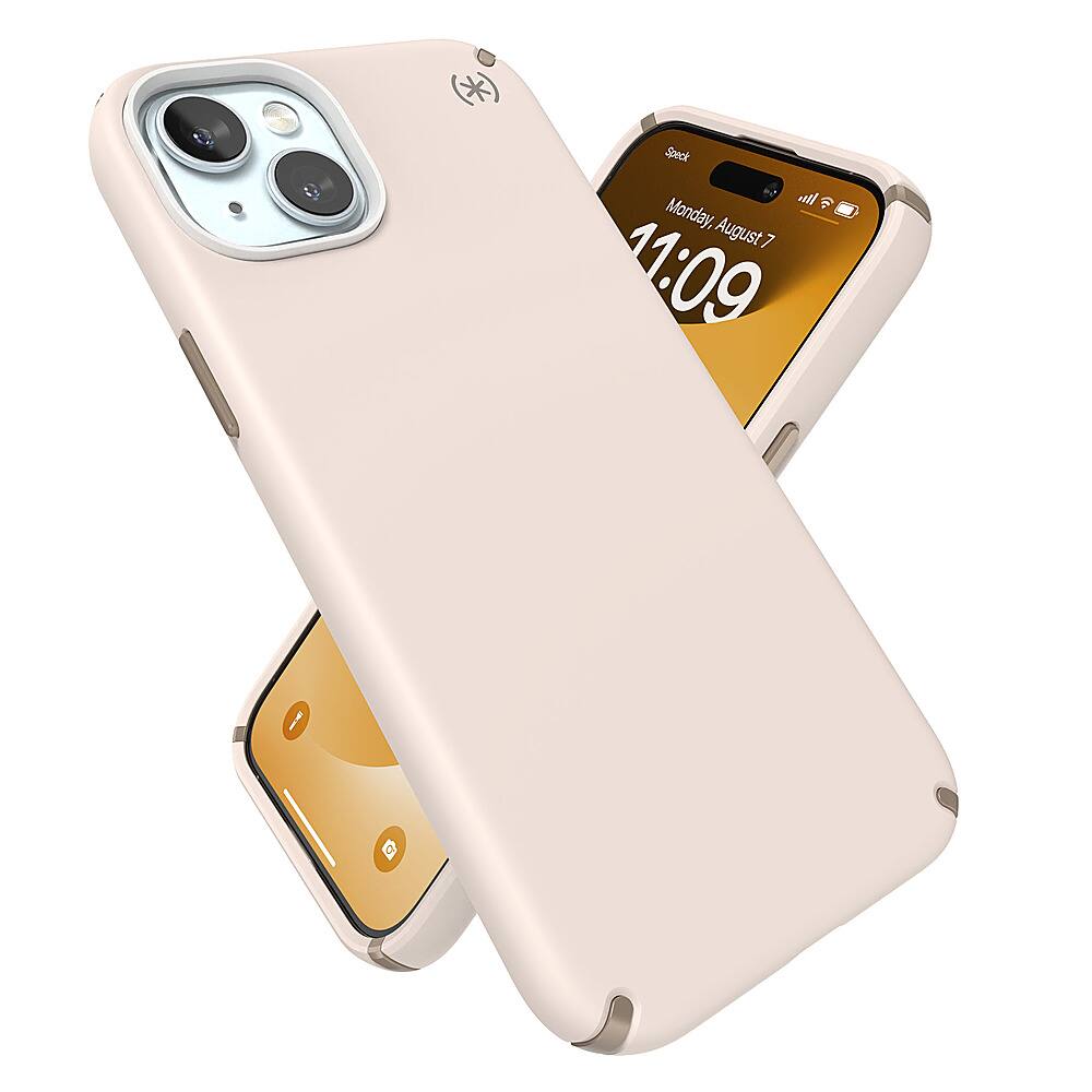 Alt View 3. Speck - Presidio2 Pro Case with MagSafe for Apple iPhone 15 Plus/14 Plus - Bleached Bone.