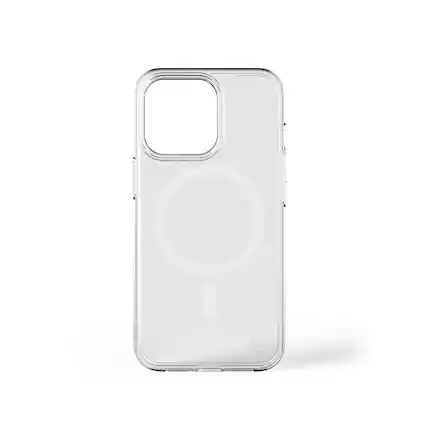 Front. Moment - Case with MagSafe for Apple iPhone 13 Pro - Clear.