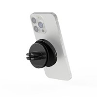 Moment - Adjustable Car Vent Mount compatible with MagSafe - Black - Front_Zoom