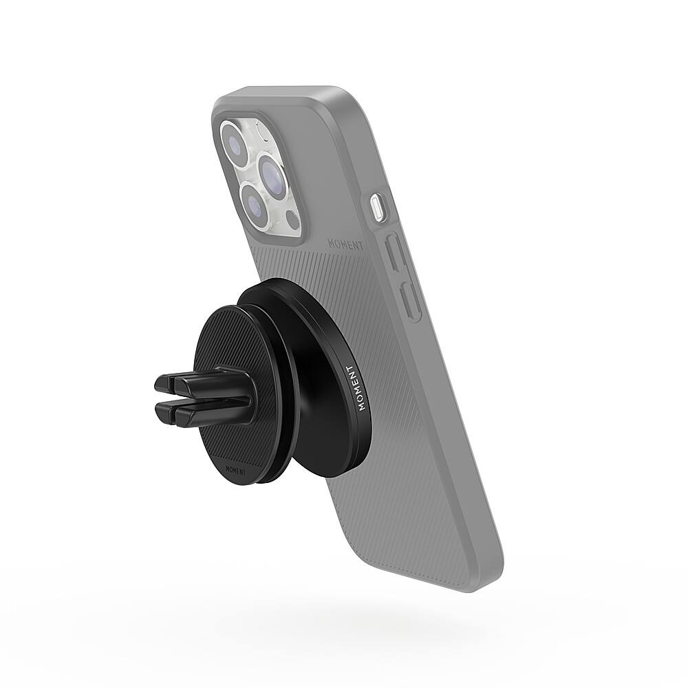 Alt View 14. Moment - Adjustable Car Vent Mount compatible with MagSafe - Black.