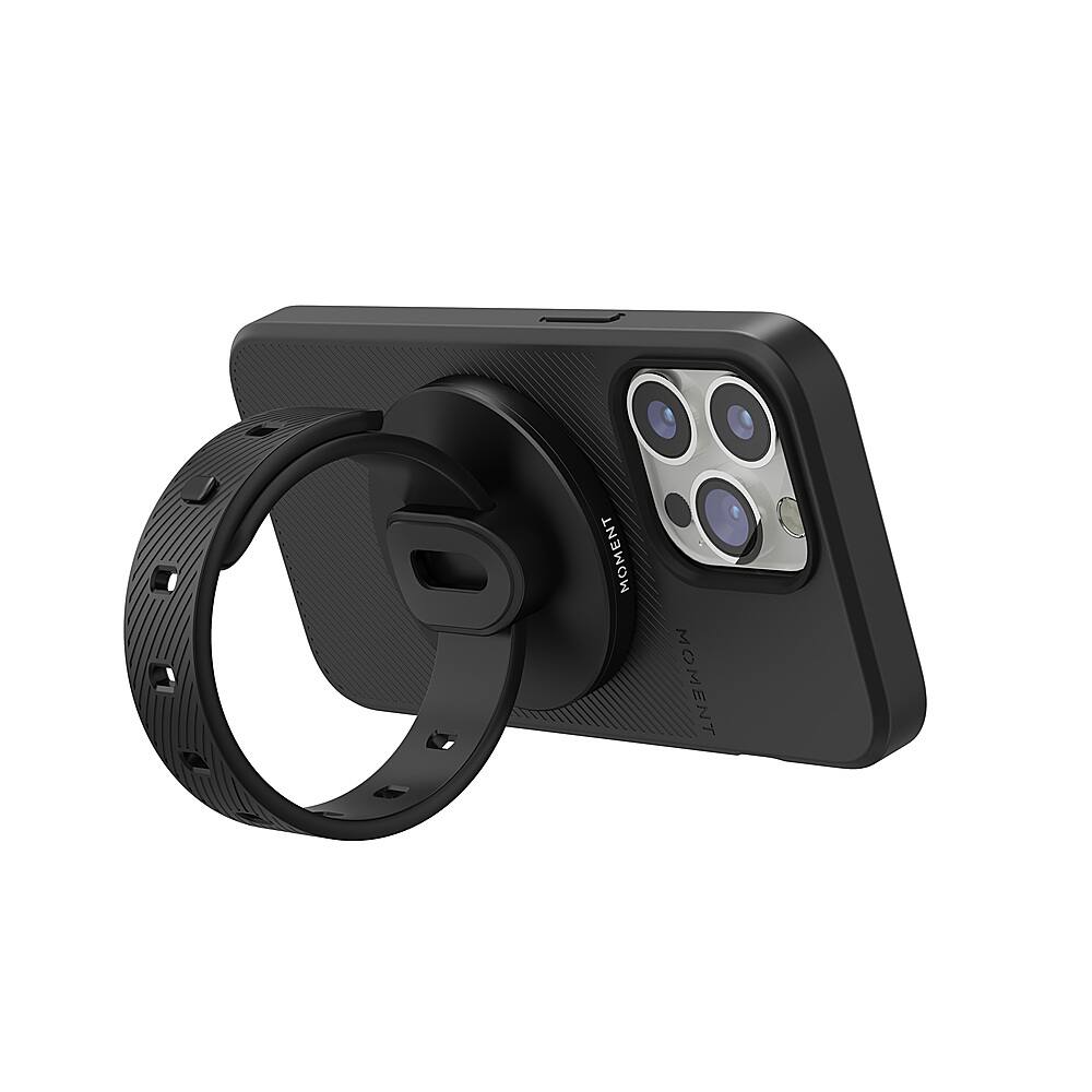 Alt View 15. Moment - Strap Anywhere Mount compatible with MagSafe - Black.