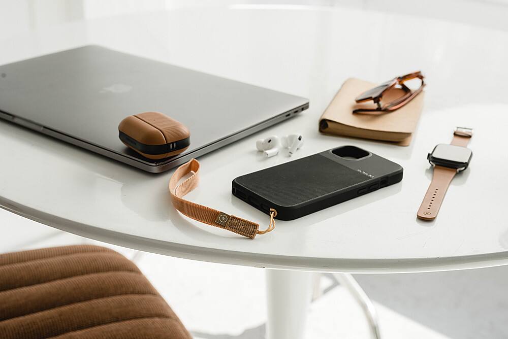 Alt View 2. Moment - Nylon Wrist Strap for Most Cell Phone Cases - Sand.
