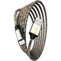 Chargeworx - 6' Elements USB to Lightning Cable - Multicolor - Front_Zoom