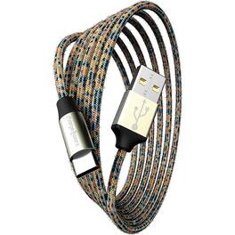 Chargeworx - 6' Elements USB-C Cable - Multicolor