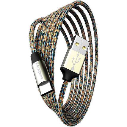 Front. Chargeworx - 6' Elements USB-C Cable - Multi.