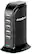 Front. Chargeworx - 6-Port USB Charging Station - Black.