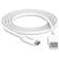 Front. Chargeworx - 6' USB to USB-C Sync and Charge Cable - White.