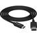 Front. Chargeworx - 10' USB to USB-C Sync and Charge Cable - Black.