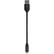 Front. Chargeworx - 6" Lightning Connector USB Cable - Black.