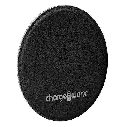 Front. Chargeworx - Magnetic Adapter for MagSafe Compatible Devices - Black.