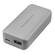 Front. Chargeworx - 4,000mAh Power Bank for USB Compatible Devices - Silver.