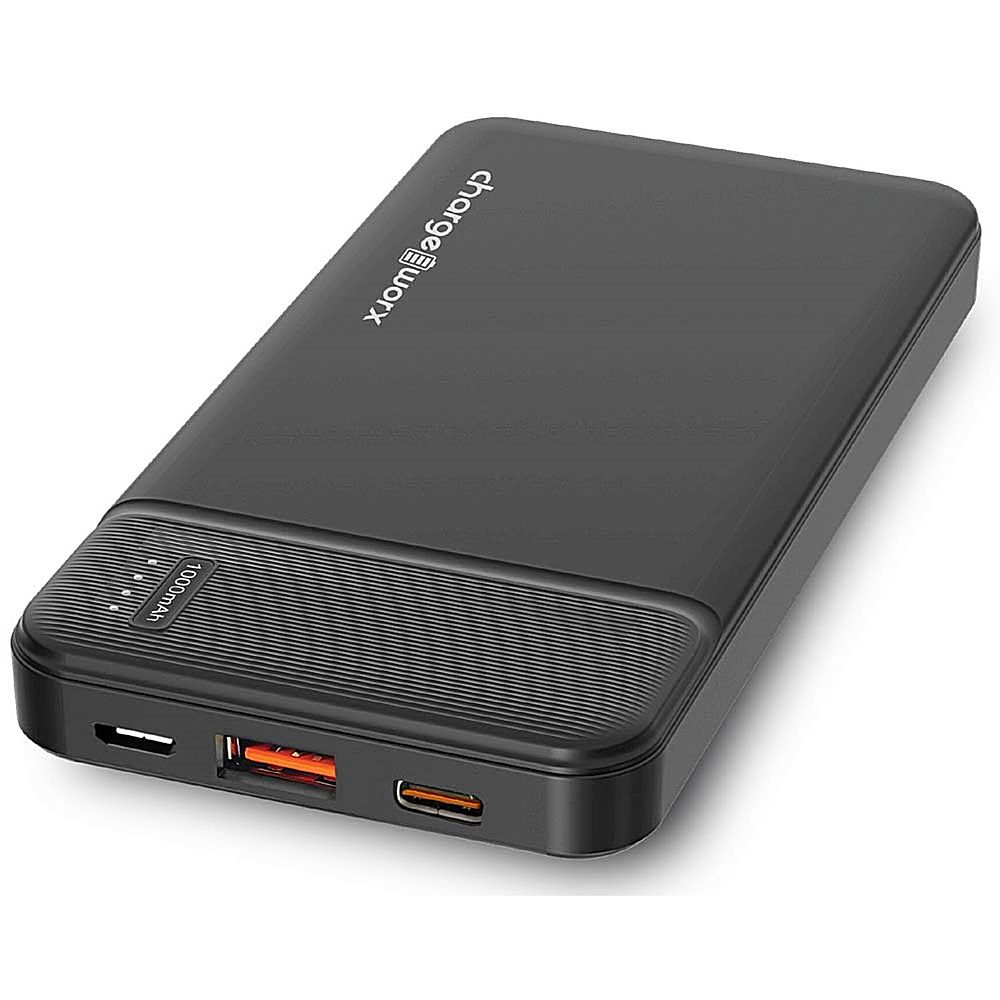 Chargeworx Portable Charger 10000mAh Power Bank with Power Delivery and USB-C (I