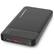 Front. Chargeworx - 10,000mAh PD and QC Power Bank for USB Compatible Devices - Black.