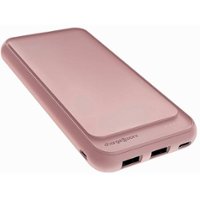 Chargeworx - 10,000mAh Power Bank - Rose Gold - Front_Zoom