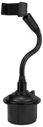 Chargeworx - Universal Cupholder Car Mount for Most Cell Phones - Black