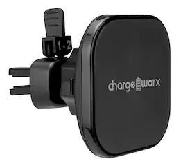 Chargeworx - Magnetic Vent Mount for Most Cell Phones - Black