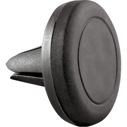 Front. Chargeworx - Universal Magnetic Air Vent Mount for Most Cell Phones - Black.