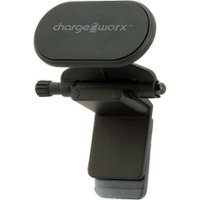 Chargeworx - Airplane Mount for Most Cell Phones - Black - Front_Zoom