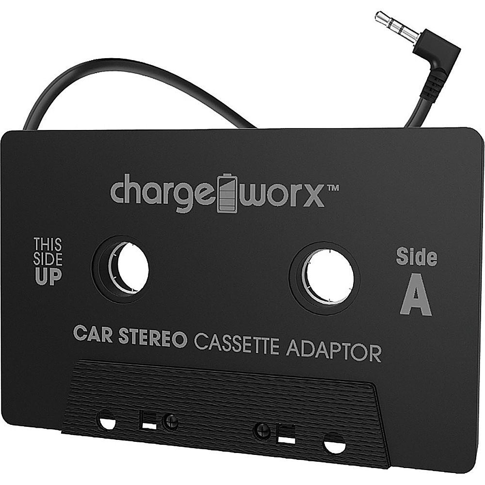 Chargeworx Cassette Audio Adaptor for USB Compatible Devices Black  CHA-CX9991BK - Best Buy