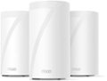 Front Zoom. TP-Link - Deco BE16000 Quad-Band Mesh Wi-Fi 7 System with Multi-Gig (3-Pack) - White.
