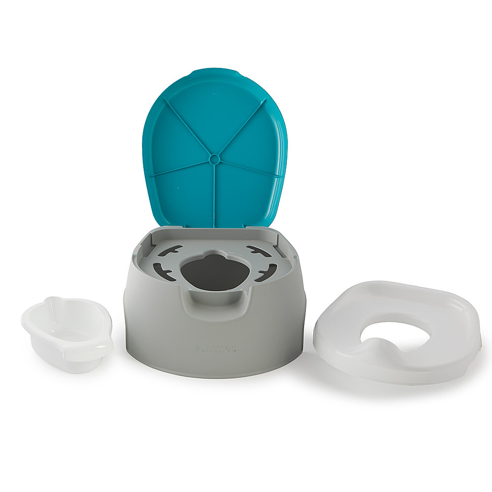 Angle View: Summer Infant - 3 in 1Train With Me Potty