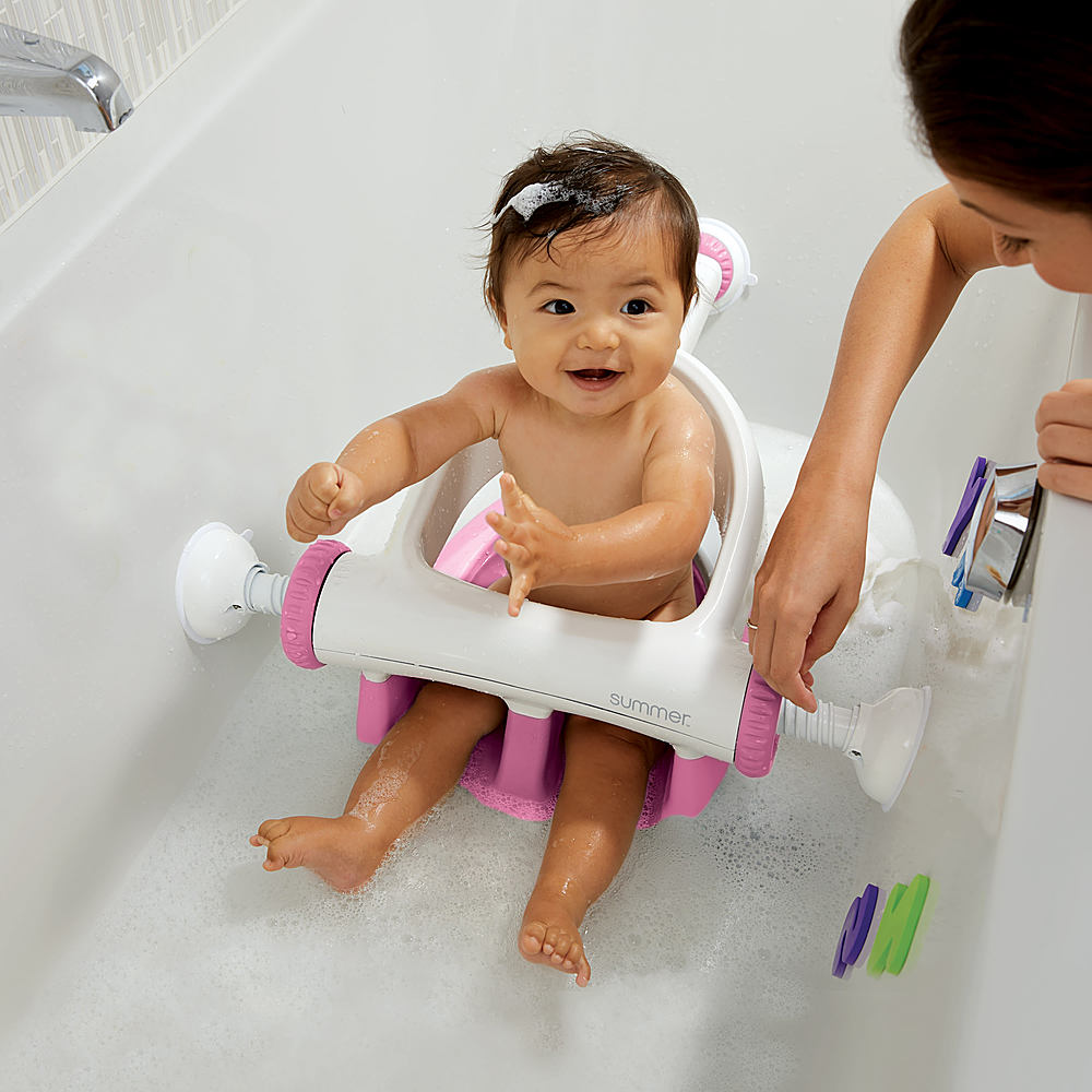 Angle View: Summer Infant - My Bath Seat Pink