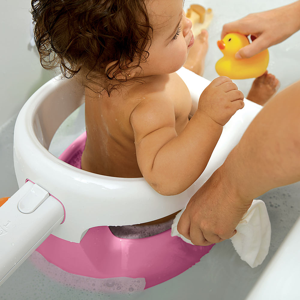 Left View: Summer Infant - My Bath Seat Pink