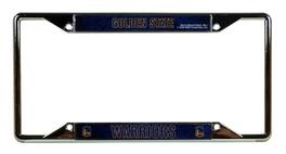 Rico Industries - Golden State Warriors NBA Chrome EZ View License Plate Frame - Multi