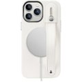 Alt View Zoom 15. SaharaCase - FingerGrip Series Genuine Leather Case with Magsafe for Apple iPhone 15 Pro - White.