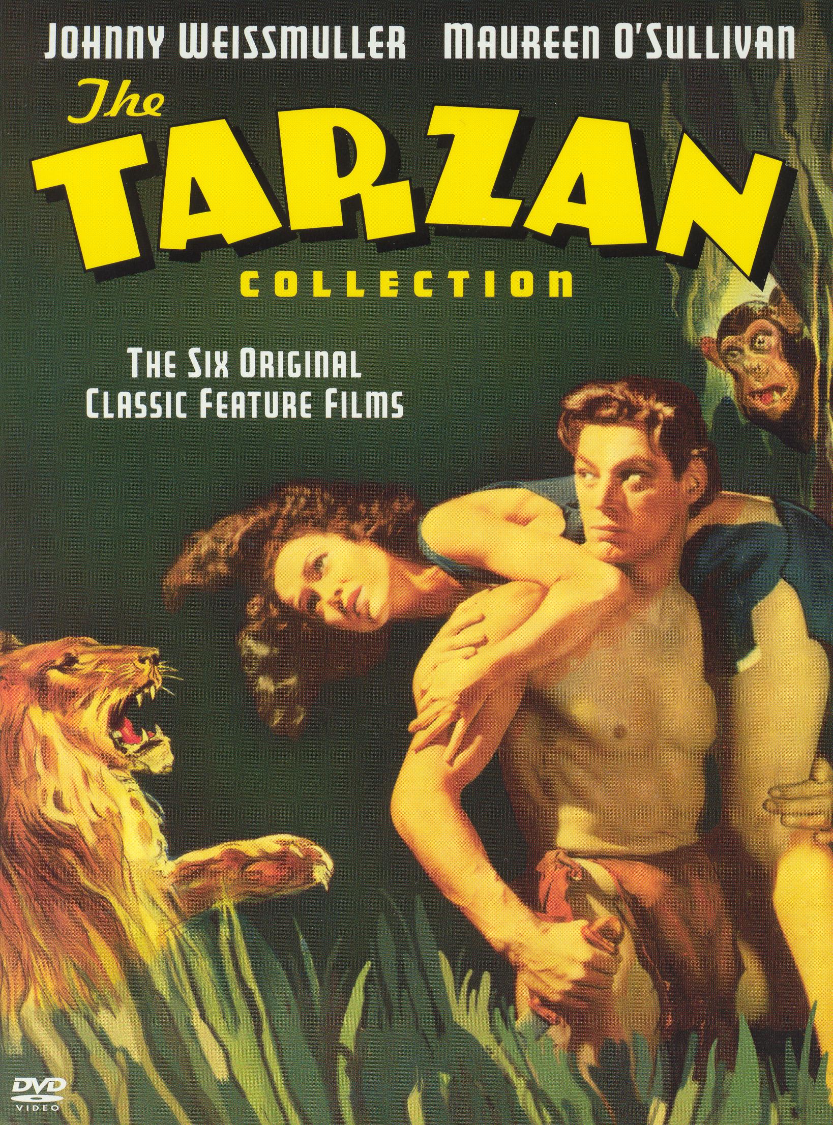 bytte rundt log konsol Best Buy: The Tarzan Collection [4 Discs] [DVD]