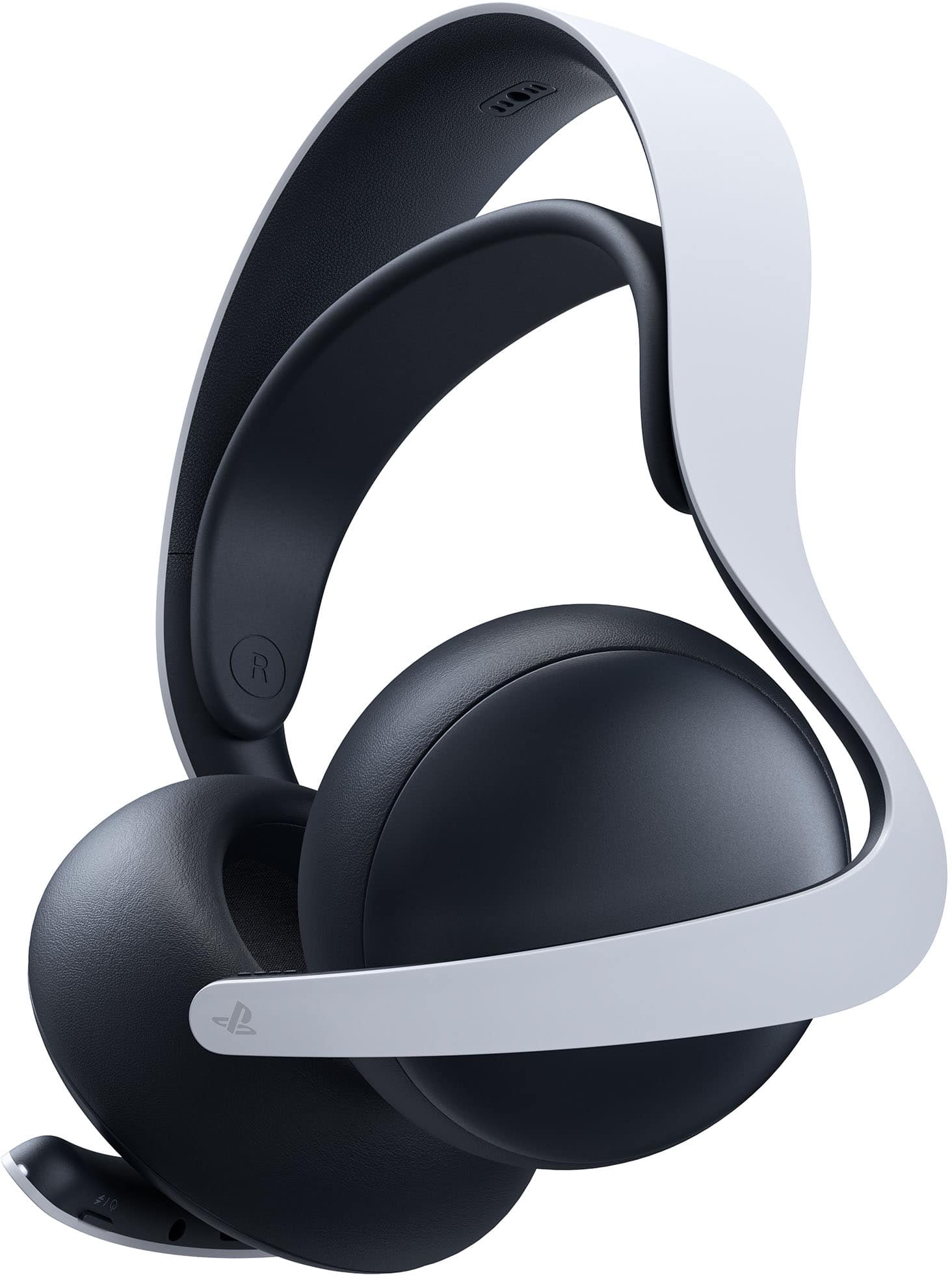 Front. Sony - PULSE Elite Wireless Gaming Headset - for PS5 - White.