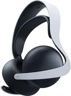 Front. Sony - PULSE Elite Wireless Gaming Headset - for PS5 - White.