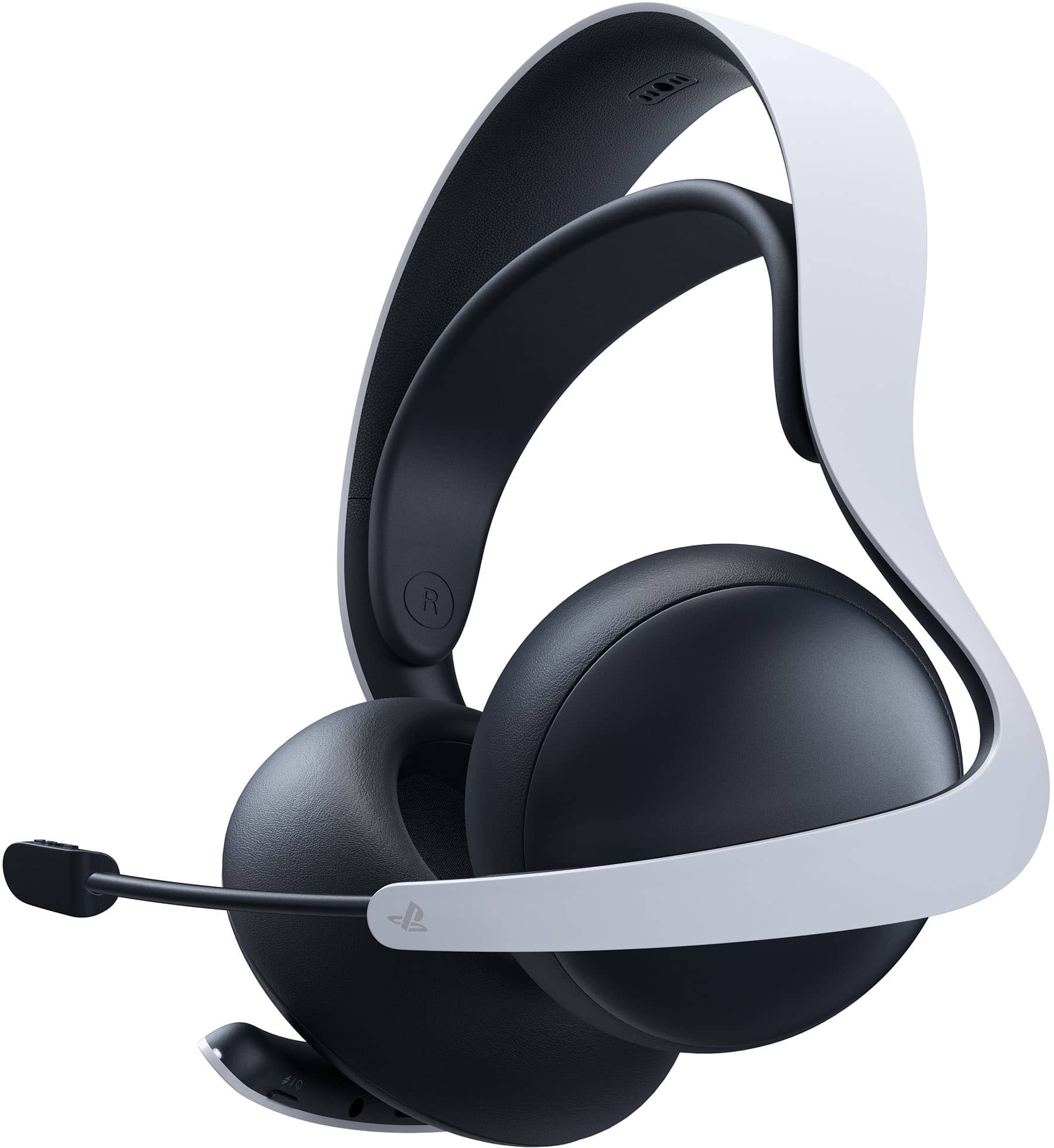 Left. Sony - PULSE Elite Wireless Gaming Headset - for PS5 - White.