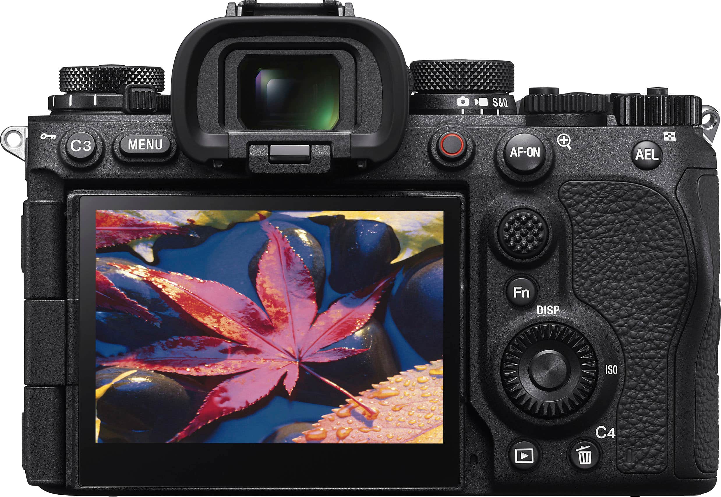 Back. Sony - Sony Alpha 9 III Full-frame Mirrorless Camera with Global Shutter - Black.