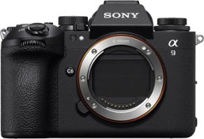 Sony Alpha 9 III Full-frame Mirrorless Camera with Global Shutter - Black - Front_Zoom