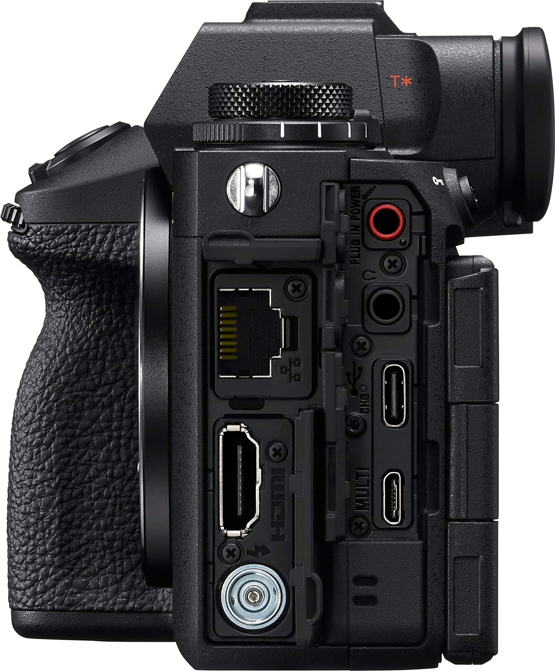 Left. Sony - Sony Alpha 9 III Full-frame Mirrorless Camera with Global Shutter - Black.