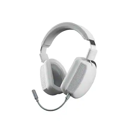 Front. HYTE - HYTE Eclipse HG10 Wireless Gaming Headset for PC - Lunar Gray.