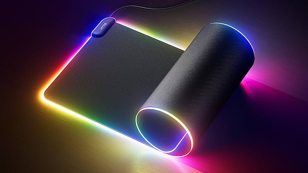 Alt View 12. HYTE - HYTE CNVS Intense Play Mouse Pad - Black.