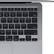 Left. Apple - MacBook Air 13.3" Pre-Owned Laptop - Apple M1 chip - 8GB Memory - 256GB SSD (2020) - Space Gray.